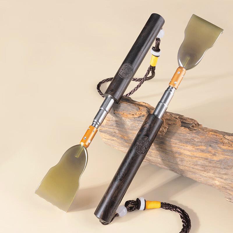 Purple Sandalwood Telescopic Back Scratcher Set