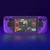 Removable Case for Steam Deck Console with Bracket Shockproof Protective Case Non-slip Hard Shell for Steam Deck Accessories
