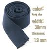 3.8cm Colored Polyester Cotton Webbing for Bags & Clothing - Edging Tape & Shoulder Strap Ribbon