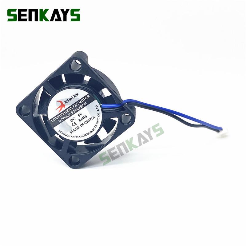 NEW DC 3v 5V 2507 25x25x7MM  25MM Cooling Fan 11000RPM 2.5cm Mini Cooling Fan With 2pin 2507