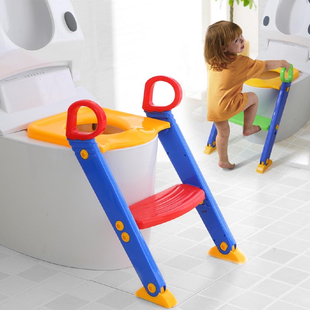 Kids Child Potty Training Seat with Step Stool Ladder for Toddler Child Toilet Chair 1.8kg