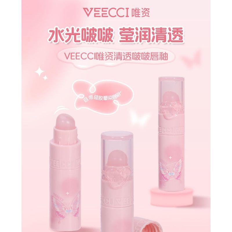 VEECCI - Dual-Ended Clear Watery Lip Gloss - 6 Colors