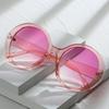 European & American Large Frame Women's Street Style Trendy Sunglasses 2023