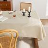 Solid Color Linen Tablecloth, Table Flag Elegant and Noble Kitchen Supplies Home Decorations  Easter Table Mats Picnic Supplies Linen Tablecloths