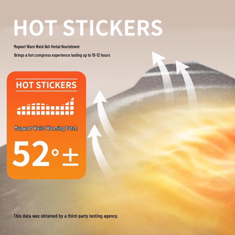 Plasture termic moxibustion cu pelin - Încălzește și protejează talia și abdomenul