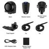 GAOHOU 115dB Security Alarm with 3 Volume Levels and 7 Sensitivity Easy and Loud Sound for and and Road Gang Prevention Bicycle/Motorcycle Anti-Theft