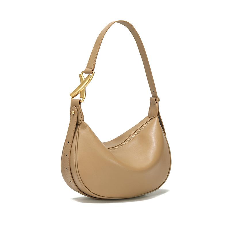 Cowhide Bag Crossbody Women 2025 Genuine Leather Women s Niche Single-shoulder Fashionable Designer Luxury Bag 29X10X18CM