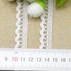5 meters/16.4ft each pack Wavy Braided Lace Trim Ribbon white Pattern Decorative Fabric Edge for Dress Sewing DIY Craft Wedding Garment Embellishment