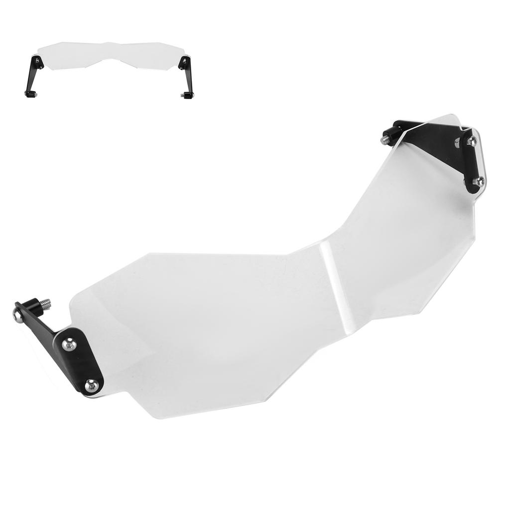 Motorcycle Front Headlight Lens Protective Cover Crashproof Transparent Replacement for TRIUMPH