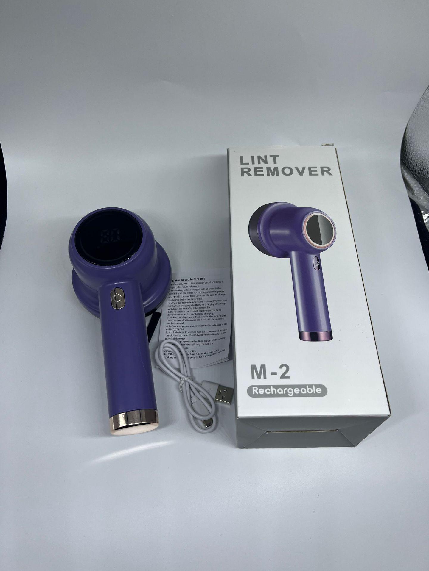 

Multifunctional Digital Lint Remover with Pom-pom Trimmer & Home Display