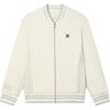 Fila Original Logo Vintage Loose Warm Comfortable Jacket Unisex Jacket Ceramic-White F11U519701F-IV