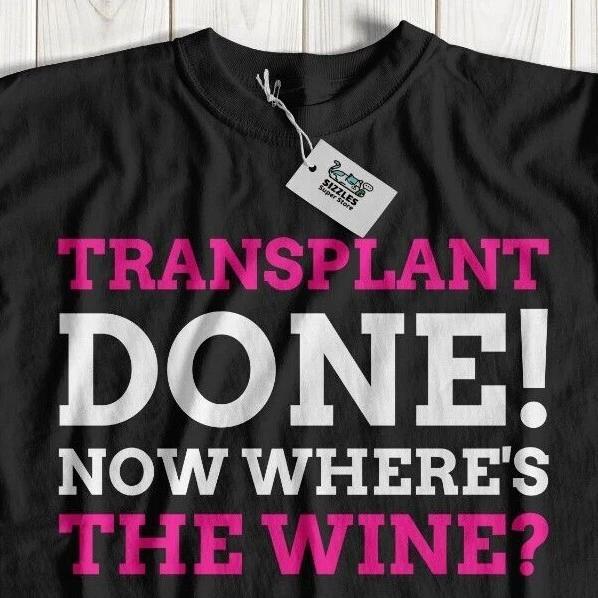 Unisex Funny Transplant T-Shirt For Kidney, Lung, Heart, Liver Surgery Gifts XL