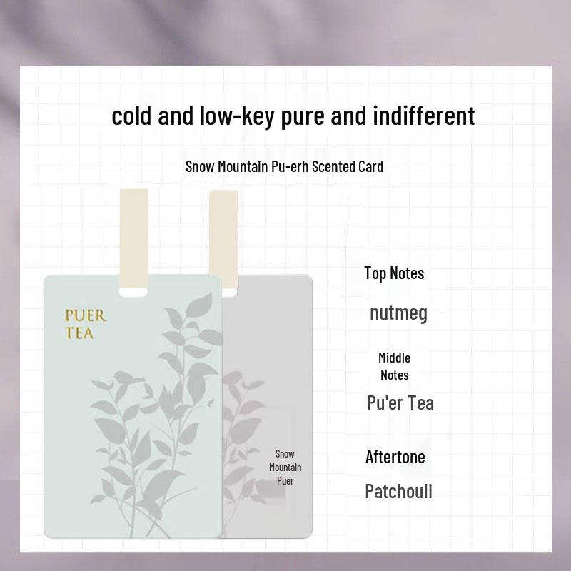 

Car Freshener Tea Scent: Long-lasting, Safe Fragrance for Infants & Pregnant Women - Hanging Interior Aroma Sheets