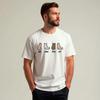 Un Deux Trois Cat T-Shirt, French Cat Crazy Cat Lover Kitty Unisex Gift Tee