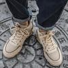Men's Shoes Spring New Men's Shoes High-top Lace-up Board Shoes Trendy Tooling Shoes Versatile Fashion Men's Casual Shoes