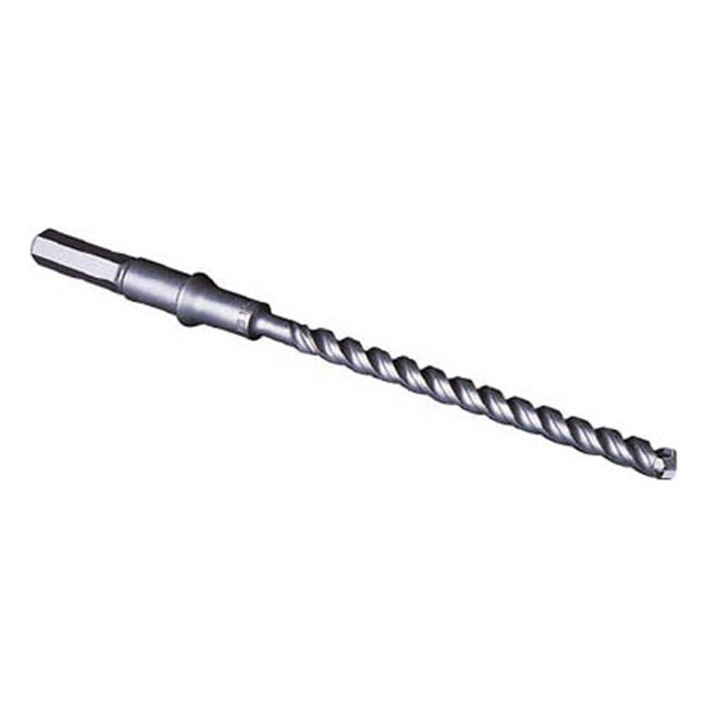 Miyanaga DLHEXB22033 Delta Gon Bit Hex Shank 22.0 X 330mm 5-Cutter Masonry Drill Bit for Hammer Drill Concrete