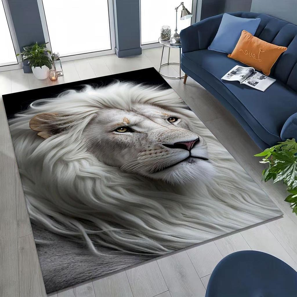 27 Style Wild Animal Lion Beast Cartoon Rug for Bedroom Living Room Sofa Home Doormat Decor, Large Kid Play Non-slip Floor Mat
