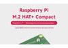 Raspberry Pi 5 PCIe to M.2 Expansion Board, Compact HAT+ Version.
