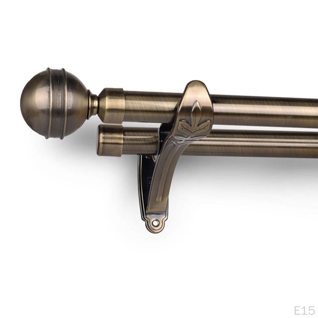 1 Piece Decorative Curtain Rod Finials Window Blind Pole End For 28mm