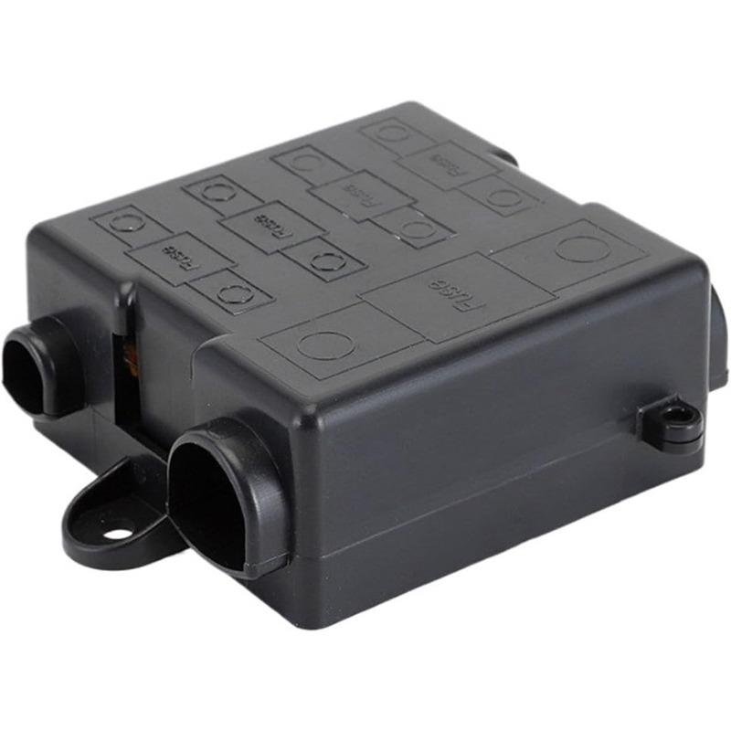 5ways Fuse Box with Bus Bar HEAVY DUTY Power Distribution Fuse Box Block Mega & Midi Fuses Holder 12v & 24v High Conductive