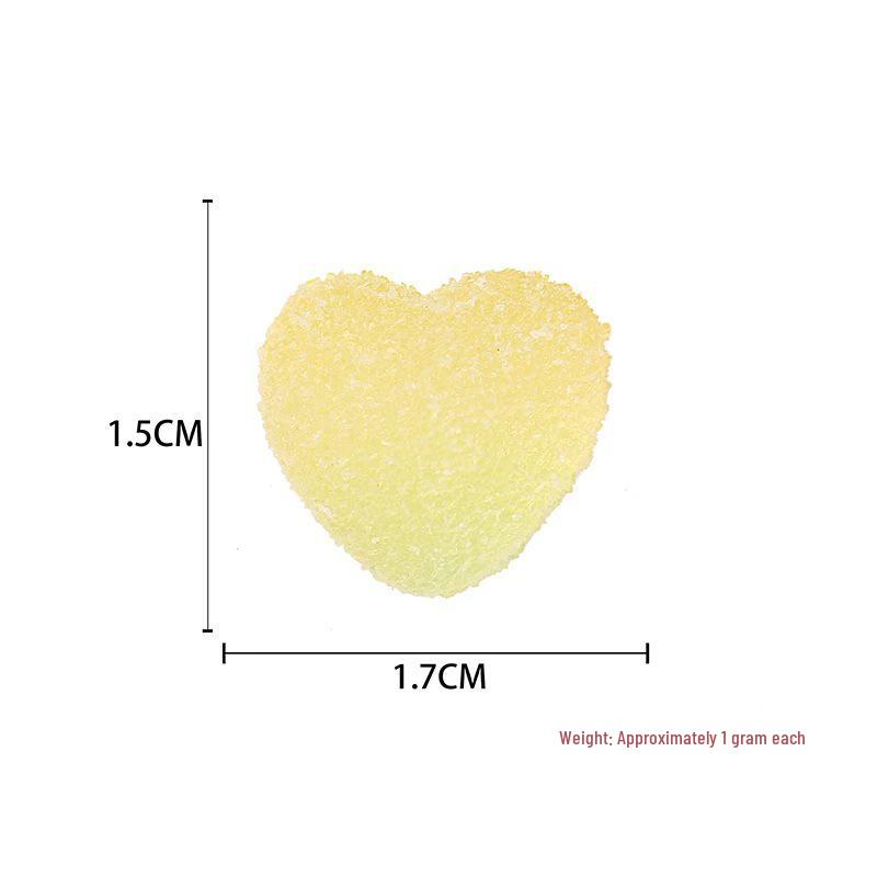 Gradient Heart & Star DIY Phone Case and Candy Color Earrings Set