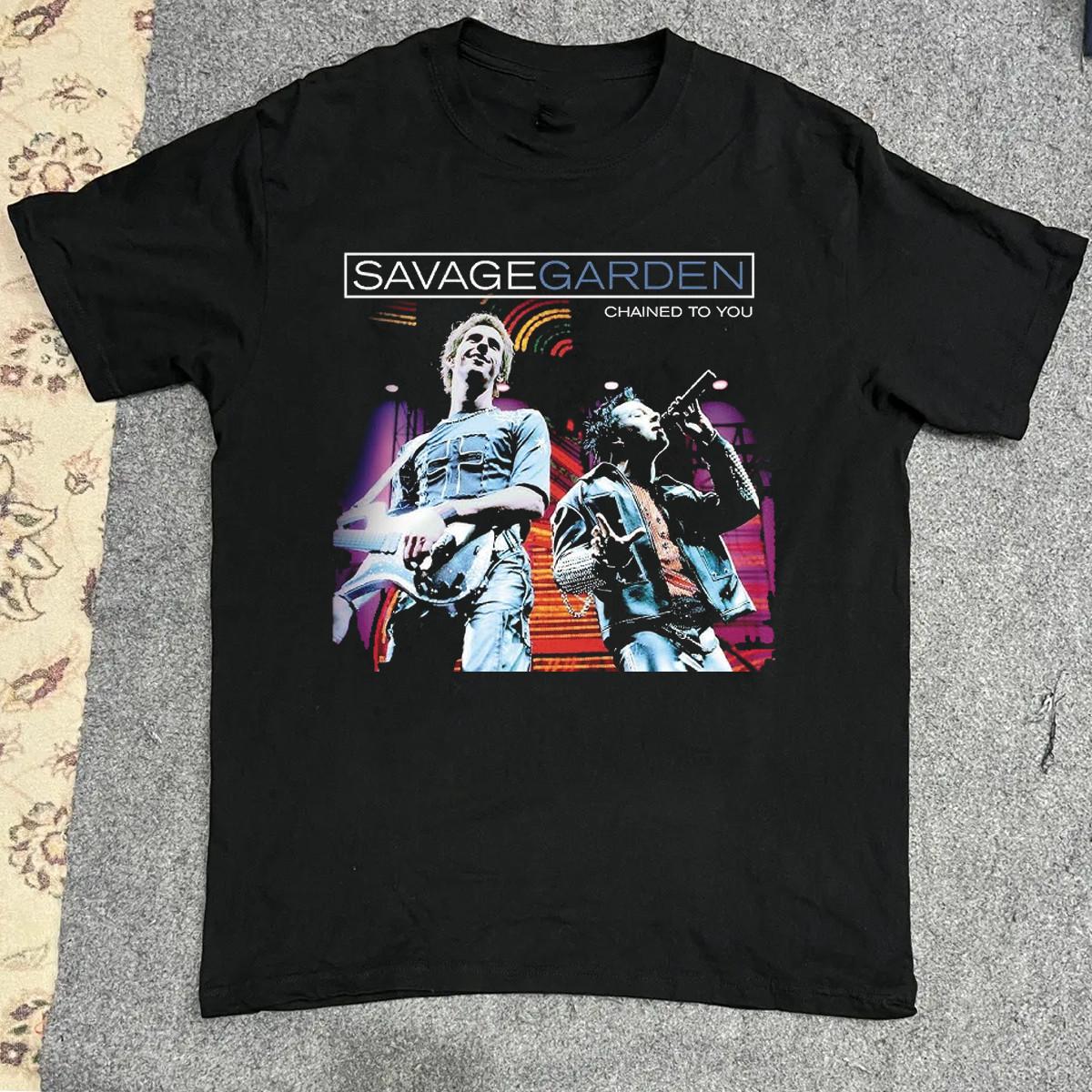 Savage Garden Band CHAINED TO YOU T-Shirt Black All Sizes S-5Xl M