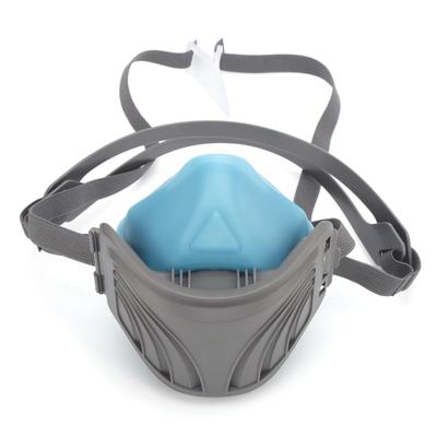 Cubrebocas de Media Cara Antipolvo con Filtro Reutilizable Serie ST‑1000 Elástico Cómodo para Protección Laboral