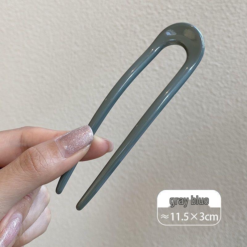 

2025 Retro Minimalist U-Shaped Hairpin - Elegant Women s Updo Clip