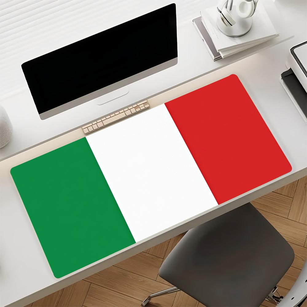 Nation Italy   Mouse Pad Nonslip Rubber Computer Mat Gamer Balance Decoracion Deskmat Laptop Office Large