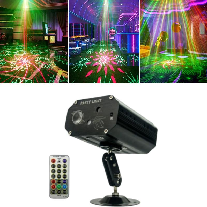 Mini Laser Light Ktv Party Lighting With Sound Control For Indoor Dance Venues