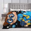 Dispatch Game Cute Water Boy Blankets Quality Warm Soft  Throw Blanket Winter Kids Adult Outdoor Pattern Bedspread