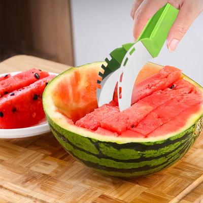 1/3 ks Nerezová spona na krájení melounu s rukojetí Ovoce Zelenina Kráječ melounu Krájecí nástroj Krájecí nástroj Kuchyňské pomůcky