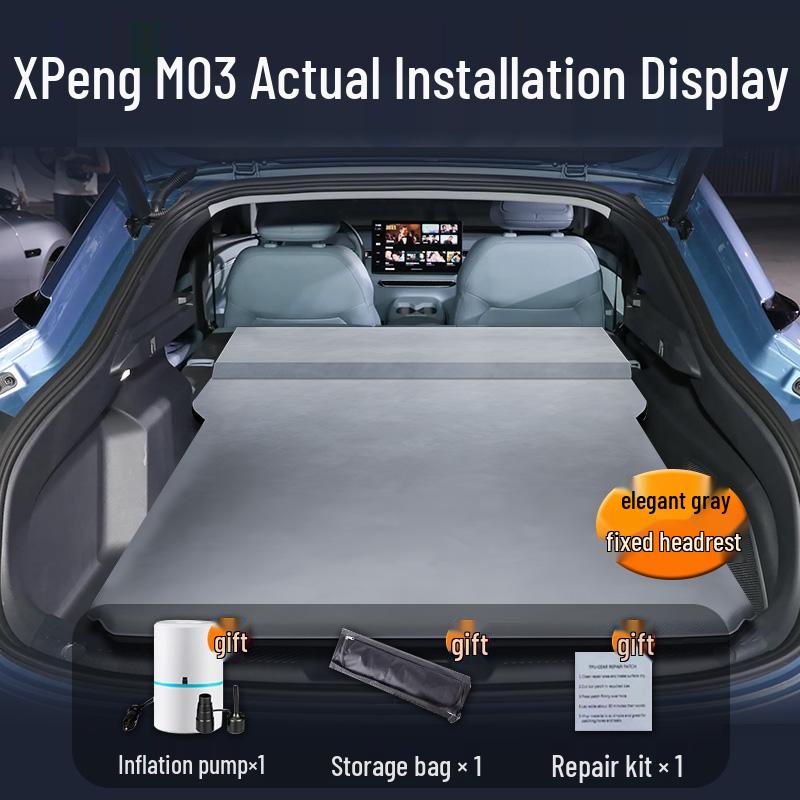 Xiaopeng Mona03 Car Mattress: Automatic Inflatable Bed for Trunk & Rear Seat
