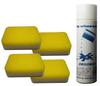 Myeternal Paint Surface Gloss Restorer Sponge Set of 4 Removes Minor and Water and Restores Polish 500cc, 2-Ply / Scratches, Dullness, Stain,