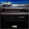 For Chery Jetour T1 2024 2025 Car Side Door Anti Kick Pad Sticker Decals Black Leather Pattern Spare Decoration Accessories