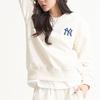 MLB Sweatshirt Fall Unisex Ivory White 3AMTM0121-50CRS