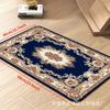 1pcs Pet Feeding Mat-non-slip Quick-drying Geometric Fish Bone Paw Print Dog Food Bowl Mat