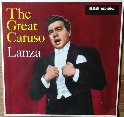 LP Record MARIO LANZA  The Great Caruso LSC1127 RCA Victor Red  Germany Classical Used