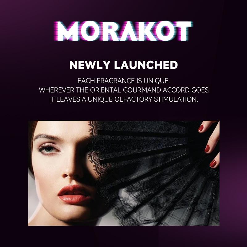 MORAKOT Black Angel Fragrance Mist, Long-lasting Oriental Eau De Parfum for Women 75 Ml, Suitable for Dates and Parties.