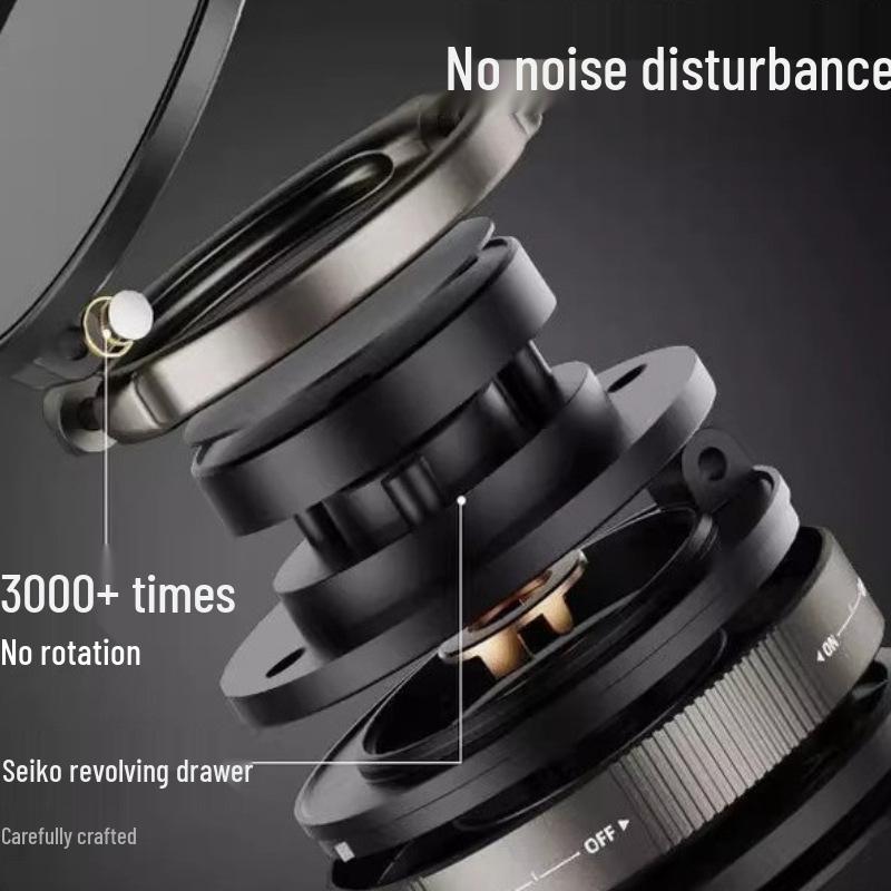 Universal Magnetic Car Phone Holder with Vacuum Suction for Dashboard and Desktop