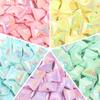 10pcs 17x21mm Acrylic Candy Beads Colorful Sweet Loose Spacer Beads For DIY Jewelry Making Necklace Bracelets Keychain Findings