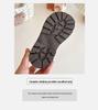 Soft-Soled Non-Slip Leather Children's Boots, Cap-Toe Design, Cotton-Lined for Girls, Martin Style, Winter 2025