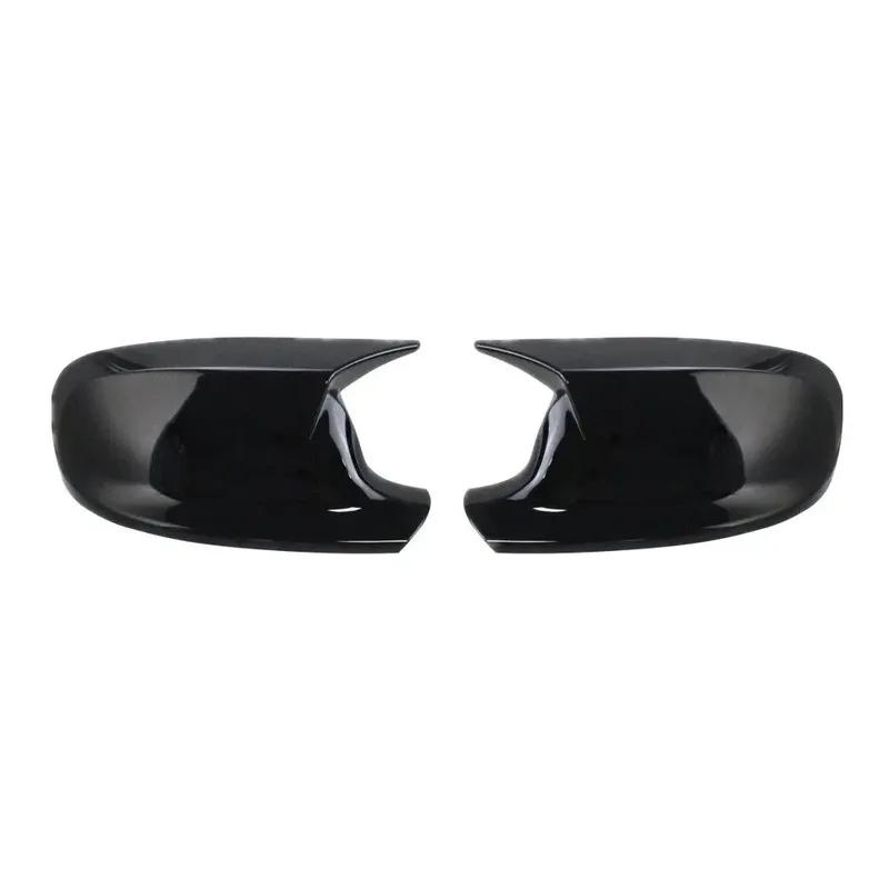 For BMW X1 E84 X3 F25 2010 2011 2012 2013 Car Rearview Side Mirror Cover Wing Cap Exterior Door Housing Shell Trim ABS Carbon