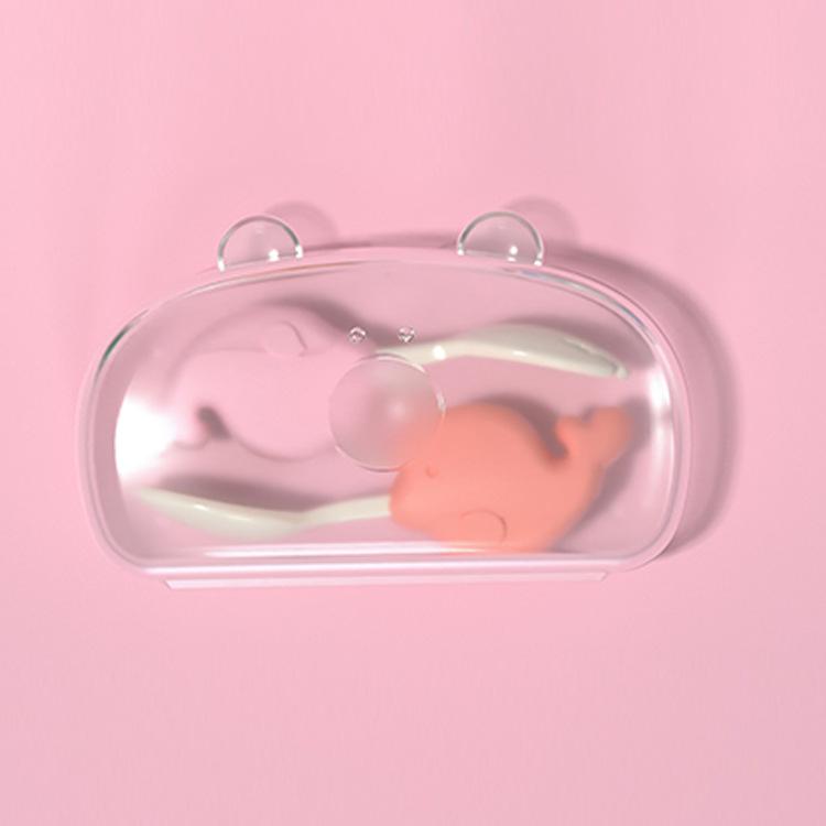 Baby Tableware Licking Spoon Baby Training Fork Spoon Children Short Handle Spoon Baby Food Supplement Infant Tableware