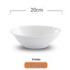 Pure White Ceramic Multi-Purpose Serving Bowl