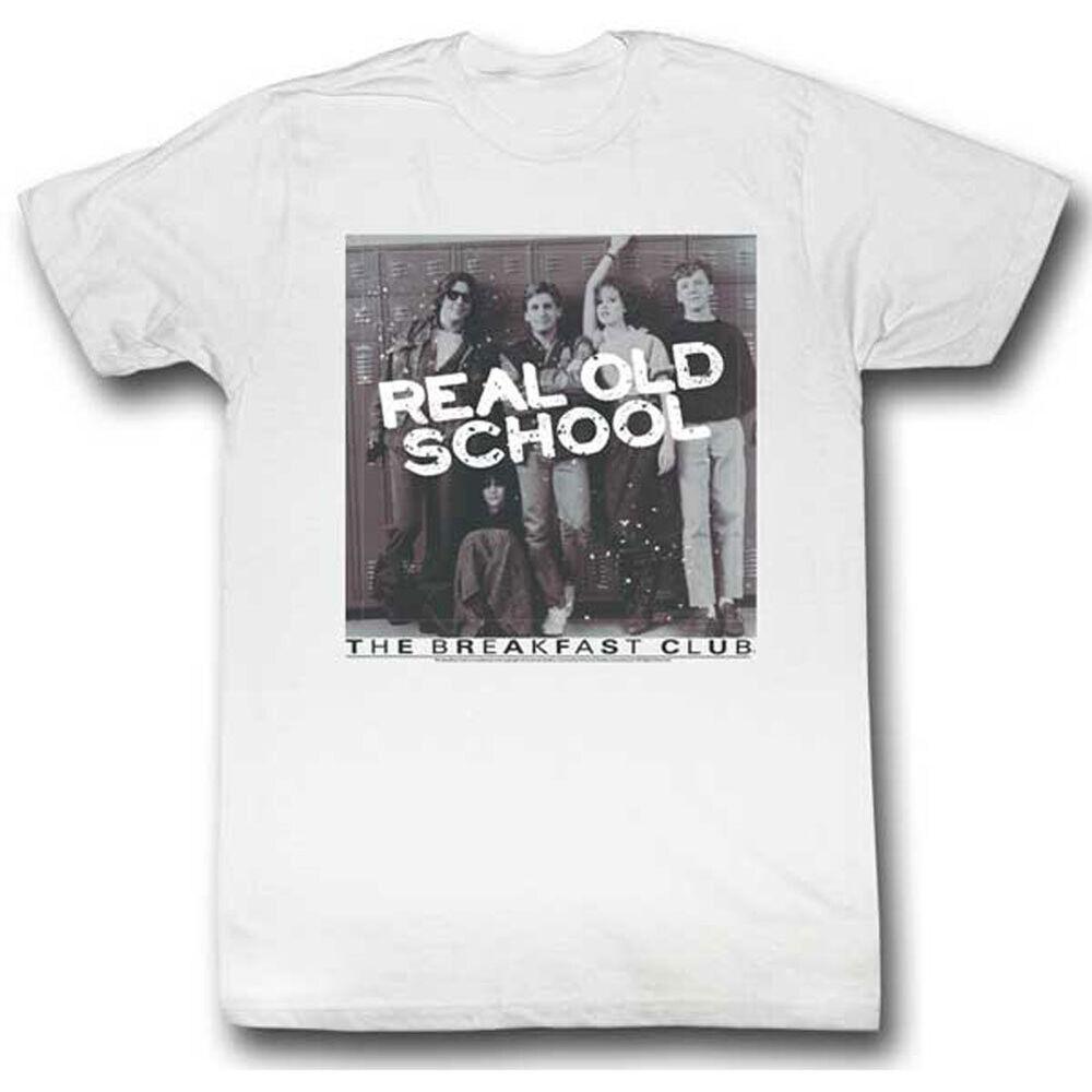 

Breakfast Club Real Old School White Unisex T-shirt