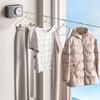 Invisible Clothes Household Small Multipurpose Clothesline Drying Rack Wall Rope For Drying Clothes Retractable Clothesline White/Black/Grey