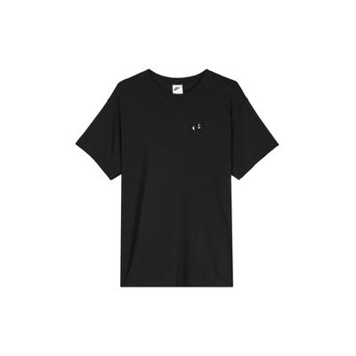 Sportswear Solid Logo Crew Neck Short Sleeve T-Shirt Men Tops Black DM6586-010