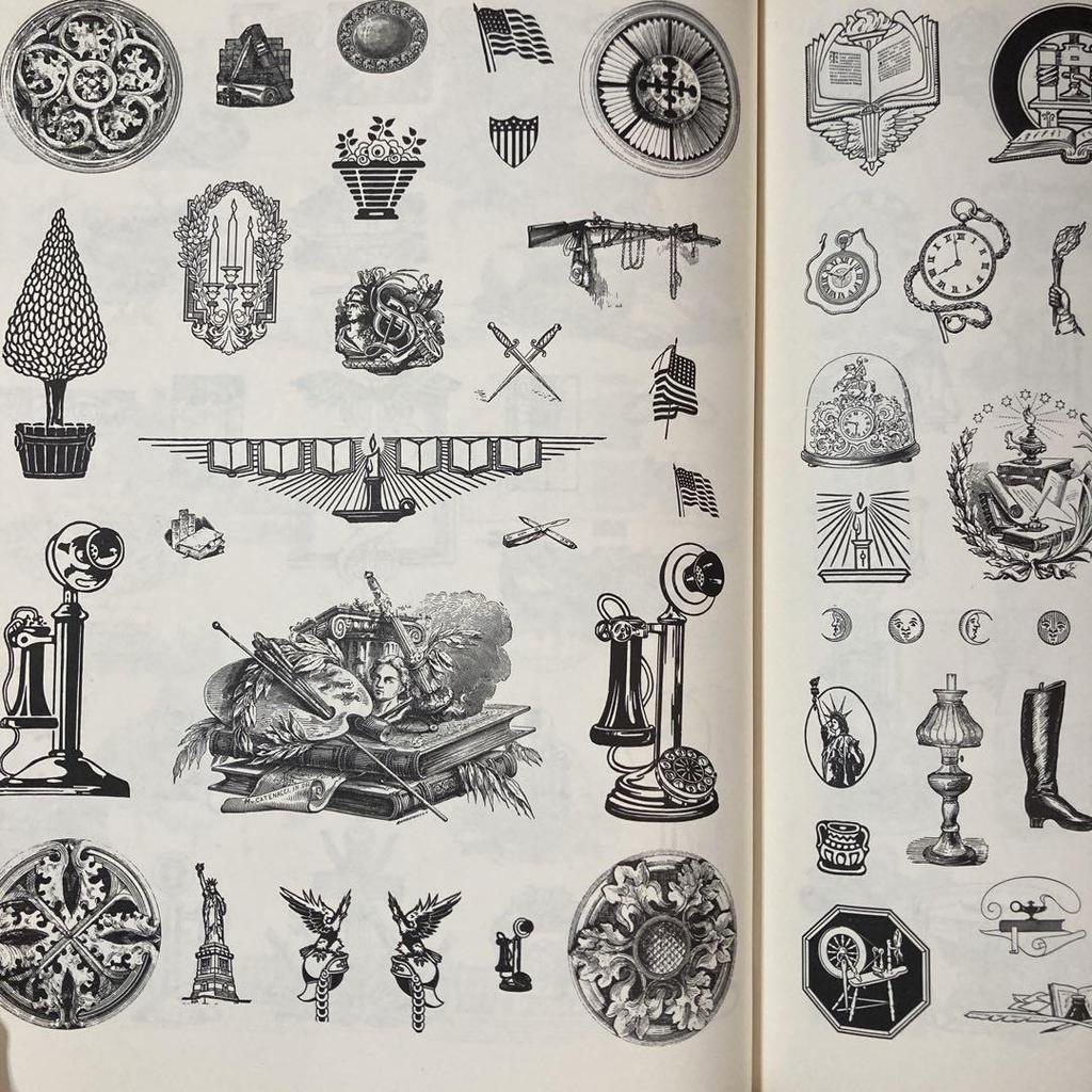 [USED] Illustration Collection 2001 Decorative Cuts and Ornaments