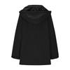 Giacca Donna Impermeabile Antivento Leggera Giacca Antipioggia con Tasche Cappotto Antipioggia Impacchettabile da Donna con Cappuccio